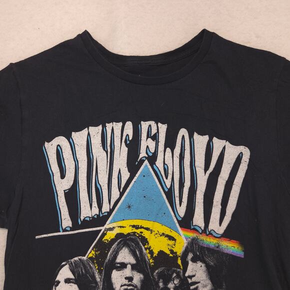 Pink Floyd Band Graphic Crew Neck T Shirt Adult Mens Size Medium M Black - Picture 1 of 9